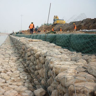 河道護坡格賓籠施工中應注意事項